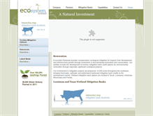 Tablet Screenshot of ecosystemrenewal.com
